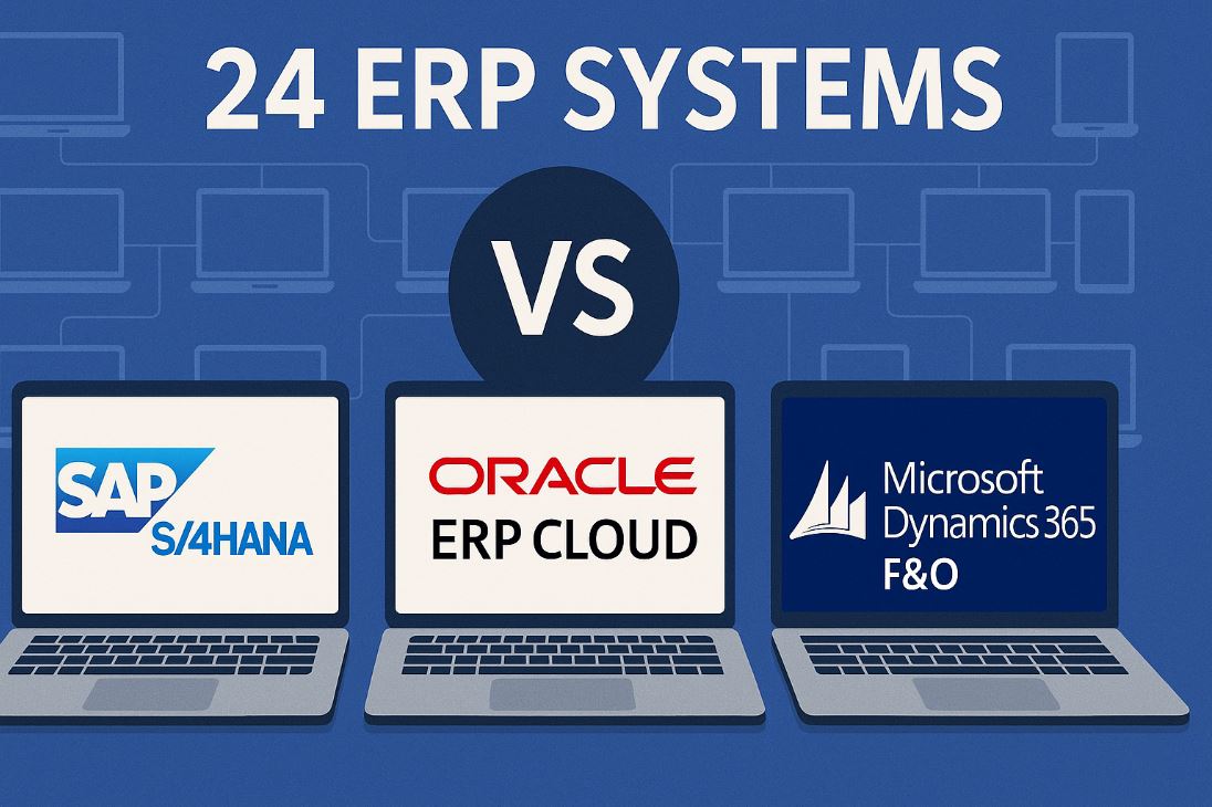 Comparative Analysis of Leading ERP Systems (2025 Edition) - Cover Image